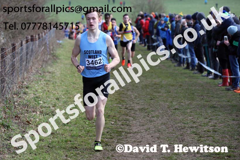 Mens under-17s 2019 British Athletics Inter Counties Cross Country, Prestwood Hall, Loughborough. Photo:  David T. Hewitson/Sports for All Pics